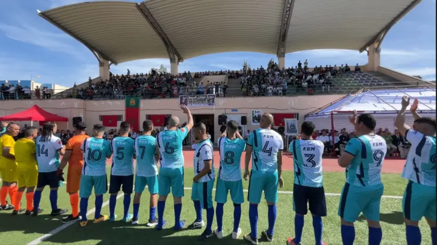 افتتاح النسخة الثانية من دوري مولاي الحسن بقرية با محمد